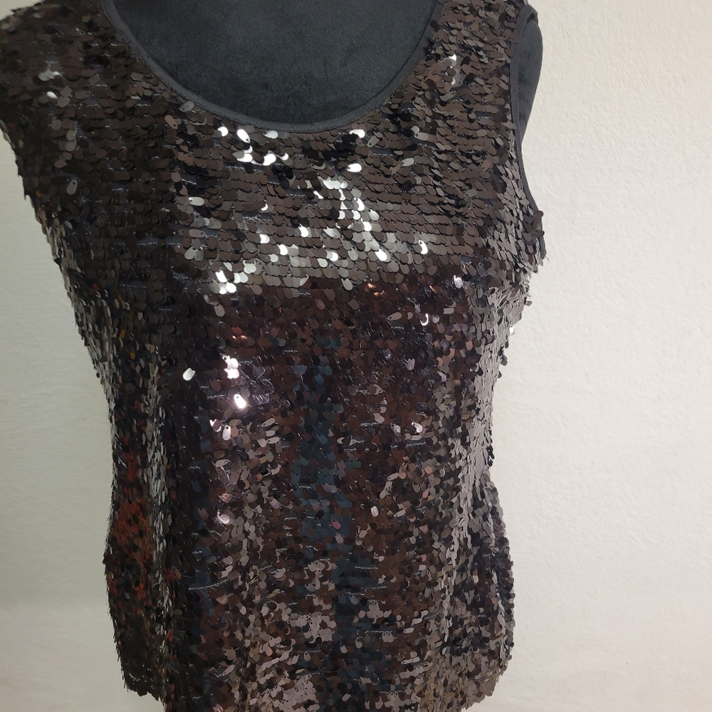 Essentials By Milano Sequin Top Medium - image 3